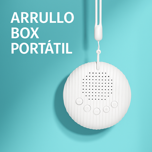 ArrulloBox - Bocina de Ruido Blanco para Bebé 🌙